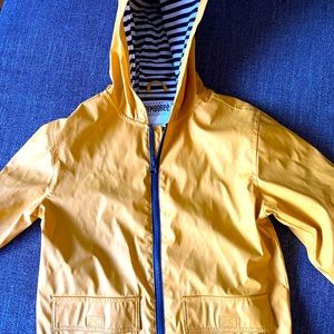 Gymboree yellow rain coat: child